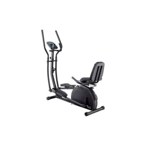 Combine low-impact cardio and full-body workouts with the Elliptical and Recumbent machine—adjustable settings for both standing and seated workouts, perfect for all fitness levels and home gyms
